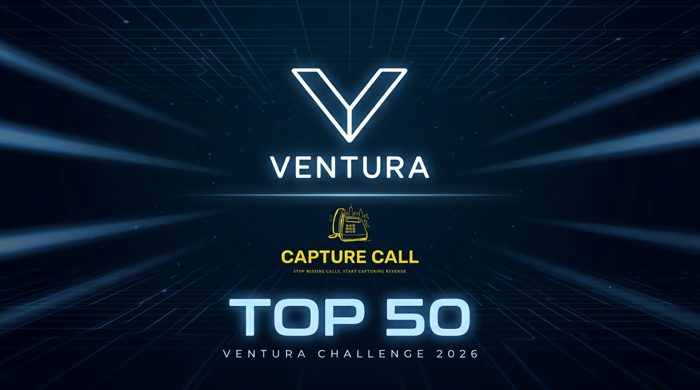 Capture Call named a Top 50 product in the Ventura Challenge 2026